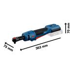 BOSCH Akumulátorový skrutkovač s račňou GRC 18V-60 vrátane akumulátora. (0.601.9N8.002)
