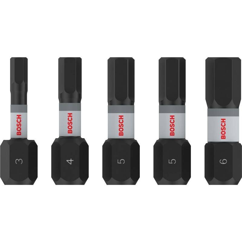 BOSCH Bity PRO H Impact, H3, H4, H5 (2×), H6, 25 mm, 5 ks (2.608.521.U59)