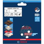 BOSCH Brusný kotouč EXPERT O780 s fólií, 125 mm, G80, 6ks (2.608.902.400)