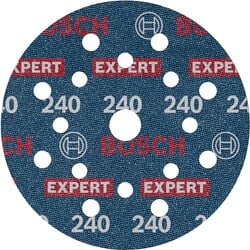 BOSCH Brúsny kotúč EXPERT O780 s fóliou, 125 mm, G240, 6ks (2.608.902.404)