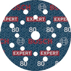 BOSCH Brúsny kotúč EXPERT O780 s fóliou, 125 mm, G80, 6ks (2.608.902.400)