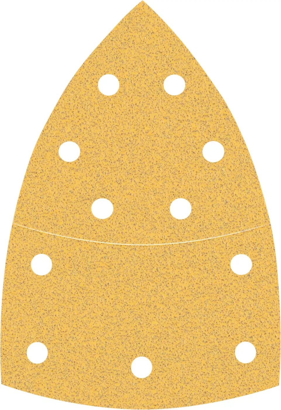 BOSCH brúsny papier EXPERT C470 s 11 otvormi pre multifunkčné píly 102 × 62 mm, 93 mm, G 80, 10 ks (2.608.900.887)