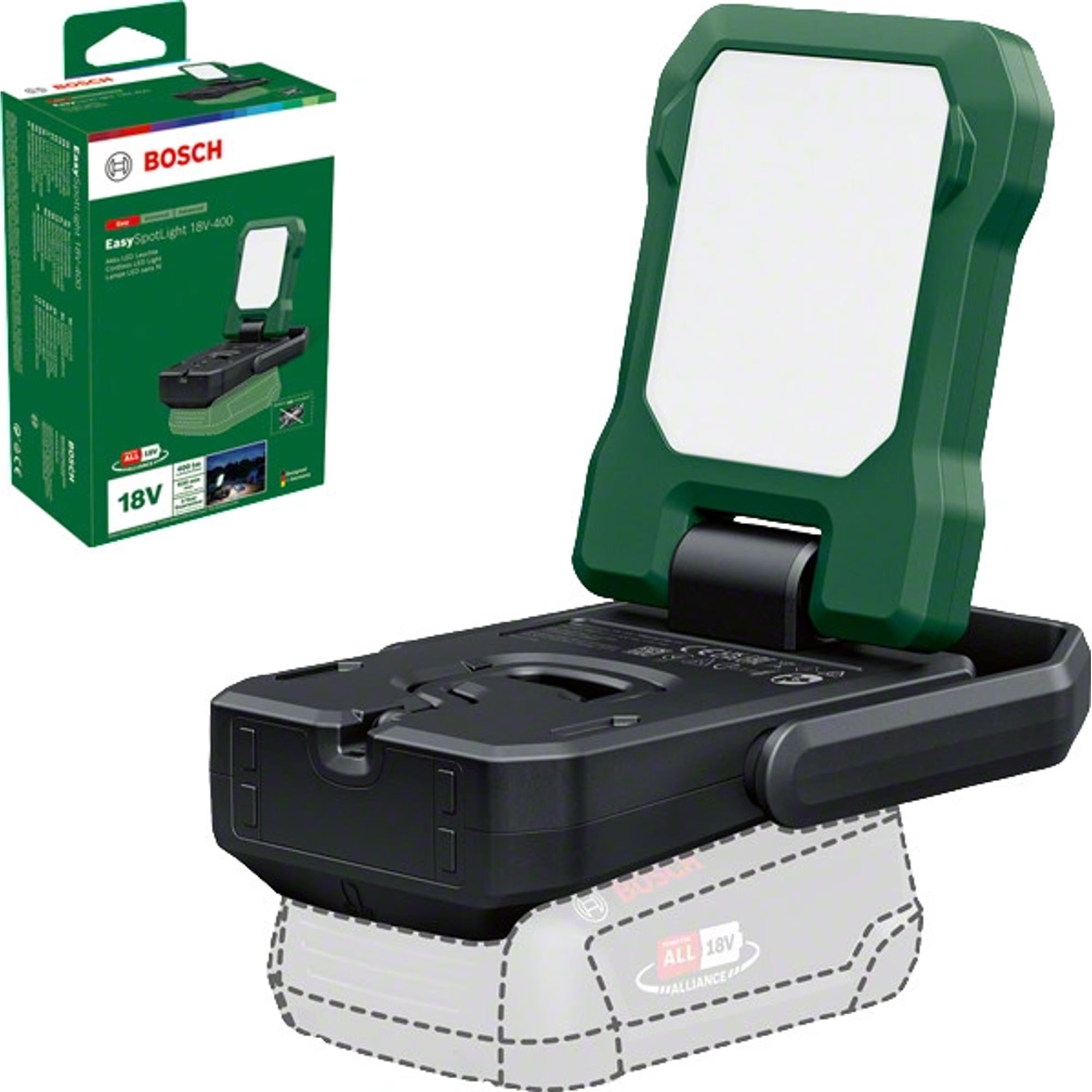 BOSCH EasySpotLight 18V-400 Akumulátorové LED svetlo (0.603.9A1.200)