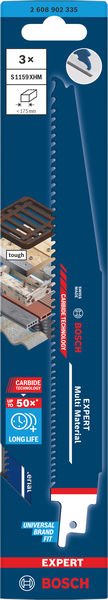 BOSCH EXPERT Multi Material S1159XHM Pilový list, 3 ks (2.608.902.335)