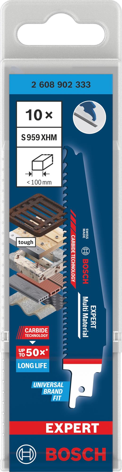 BOSCH EXPERT Multi Material S959XHM Pilový list, 10 ks (2.608.902.333)
