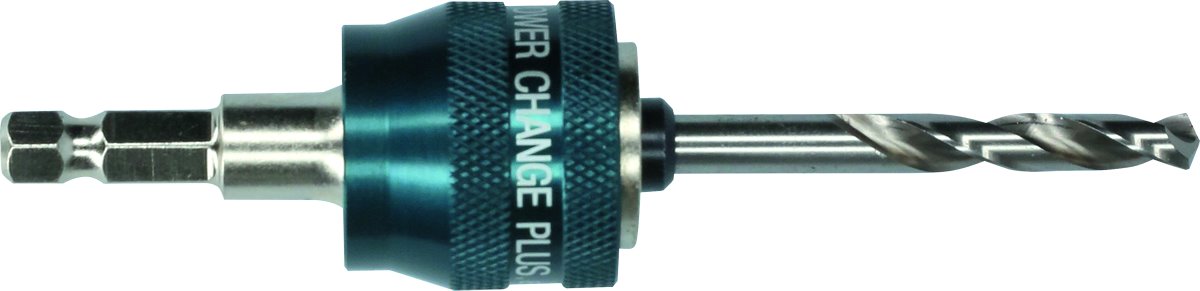BOSCH EXPERT Power Change Plus Arbor with Pilot Drill, Hex Shank 8.7 mm, HSS-G, 7.15 x 45 x 85 mm (2.608.902.034)