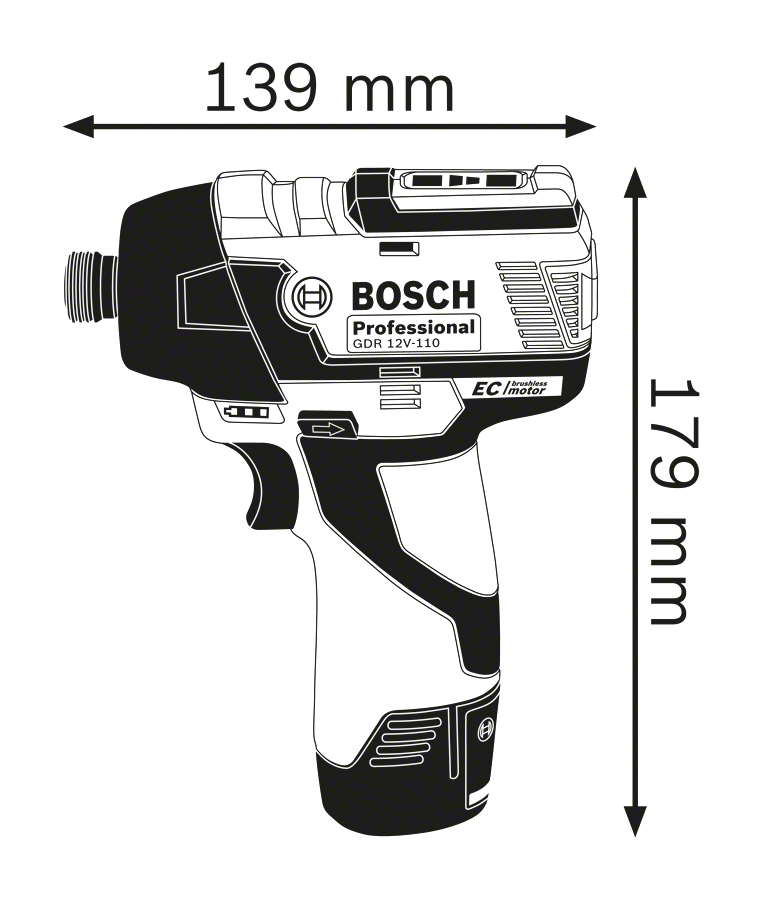 Bosch GDR 12V-110 Professional (0.601.9E0.002)
