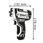 Bosch GSR 12V-15 FC Professional Akumulátorový vŕtací skrutkovač 0.601.9F6.001