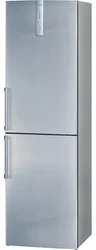 BOSCH KGN39A73 kombinovaná chladnička nerez, NOFROST, 221/94 l, A+
