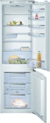 BOSCH KIS34A51 kombinovaná chladnička, 205/72 l, A+, AntiBacteria, displej, vestavná