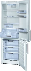 BOSCH kombinovaná chladnička KGS36A10, 227/84 l, A+, AntiBacteria, 2 kompresory