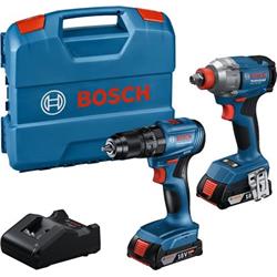 BOSCH Kombinovaná súprava GDX 18V-285 + GSB 185-LI + 2× 2,0 AH + GAL 18V-20 + kufor (0.601.9N2.124)