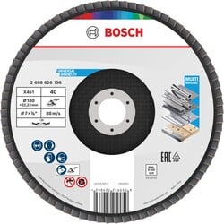 BOSCH Laminovaný brúsny kotúč X451, 180 × 22,23 mm, G40, T29 (2.608.626.156)