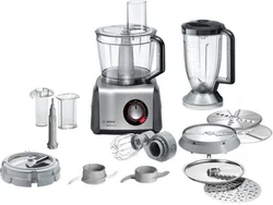 Bosch MC812M865 Kuchyňský robot MultiTalent 8 1250 W Černá, Brushed stainless steel - Roboty kuchyňské