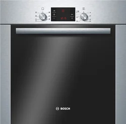 BOSCH multifunkční trouba HBA63B250, 56 l, elektrická, nerez, 3D Plus, vestavná