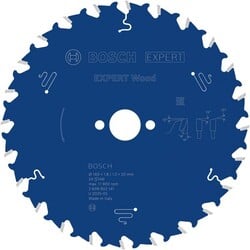 BOSCH Pilový kotúč EXPERT na drevo, 160 × 1,8/1,2 × 20 mm, T24 (2.608.902.141)