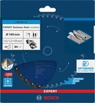 BOSCH Pilový kotúč EXPERT z nehrdzavejúcej ocele, akumulátorový, 140 × 1,5/1,2 × 20 mm, T30 (2.608.902.133)