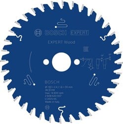BOSCH Pílový list Expert na drevo, 130 × 2,4/1,6 × 20 mm, T36 (2.608.644.007)