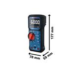BOSCH PRO GDM 600-15 + MH 1 Digitální multimetr (0.601.077.301)