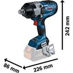 BOSCH PRO GDS 18V-1600 HC Akumulátorový rázový utahovák (0.601.9M1.000)