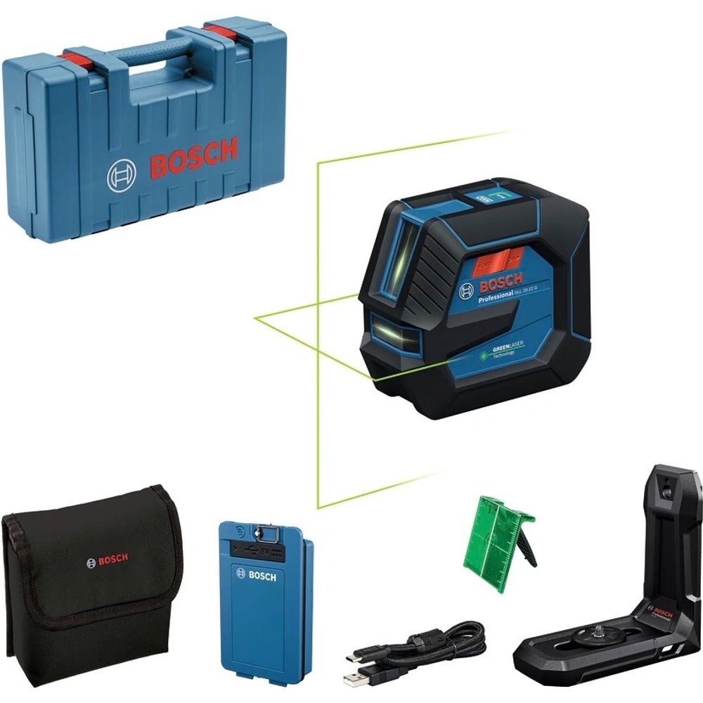 BOSCH PRO GLL 20-22 G Čárový laser (0.601.065.602)