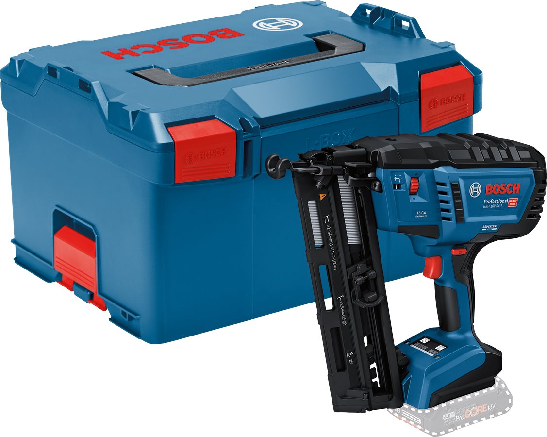 BOSCH PRO GNH 18V-64-2 Akumulátorová hřebíkovačka do dřeva (0.601.482.101)
