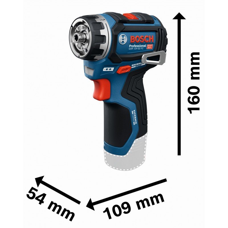 BOSCH PRO GSR 12V-32 FC + L-BOXX Šroubovák (0.601.9N7.102)