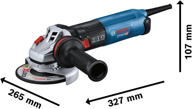BOSCH PRO GWS 17-125 SB Úhlová bruska (0.601.7D0.700)