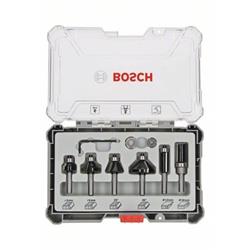 Bosch Sada fréz s 6mm vřetenem Trim&Edging, 6 ks (2.607.017.468)