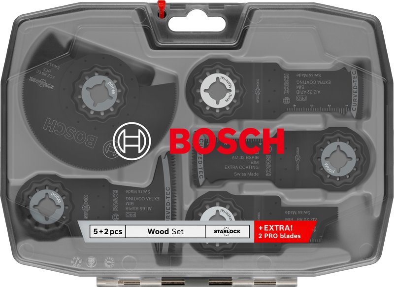 BOSCH Sada pilových listů na dřevo, 7 ks (2.608.669.097)