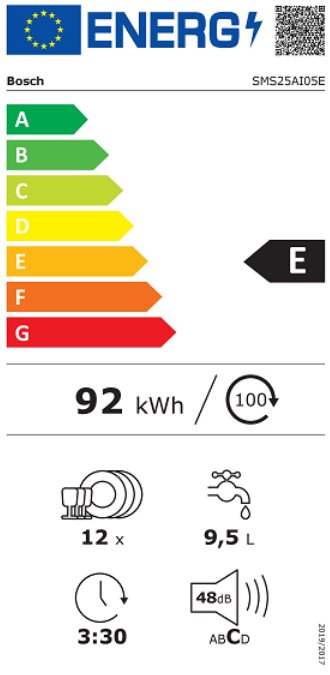 Bosch SMS25AI05E
