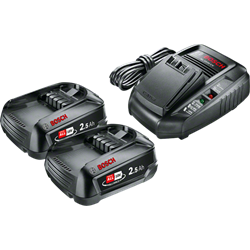Bosch Startovací sada 18 V 2× (2,5 Ah + AL 1830 CV) 1.600.A01.1LD