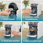 Bosch Tassimo Finesse TAS16B4 Kávovar na kapsle, šedá-bílá