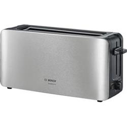 BOSCH TAT6A803 Toaster s dlouhou štěrbinou, ComfortLine, Ušlechtilá ocel - Toustovače