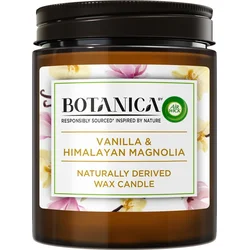Botanica by Air Wick svíčka - Vanilka a himalájská magnolie 205 g