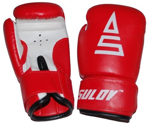 Box rukavice SULOV PVC, 4oz, červené