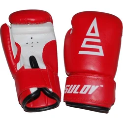 Box rukavice SULOV PVC, 4oz, červené