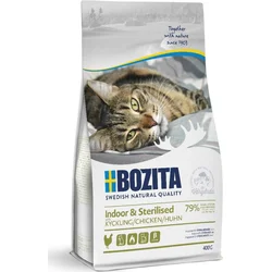 Bozita Cat Indoor & Sterilised Chicken 400 g granule pro kastrované kočky