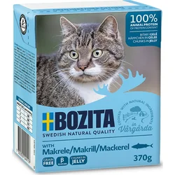 Bozita Cat kousky v želé s makrelou, tetrapak kapsička 370 g