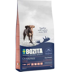 Bozita Dog Large Salmon & Beef GF 2kg granule pro psy