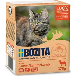 Bozita Kocúr v želé s jahňacím mäsom, tetrapak 370 g