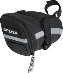 brašňa pod sedlo FORCE Mid suchý zips - čierna 896110