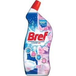 Bref WC čistič Hygiene Gel Floral 700ml