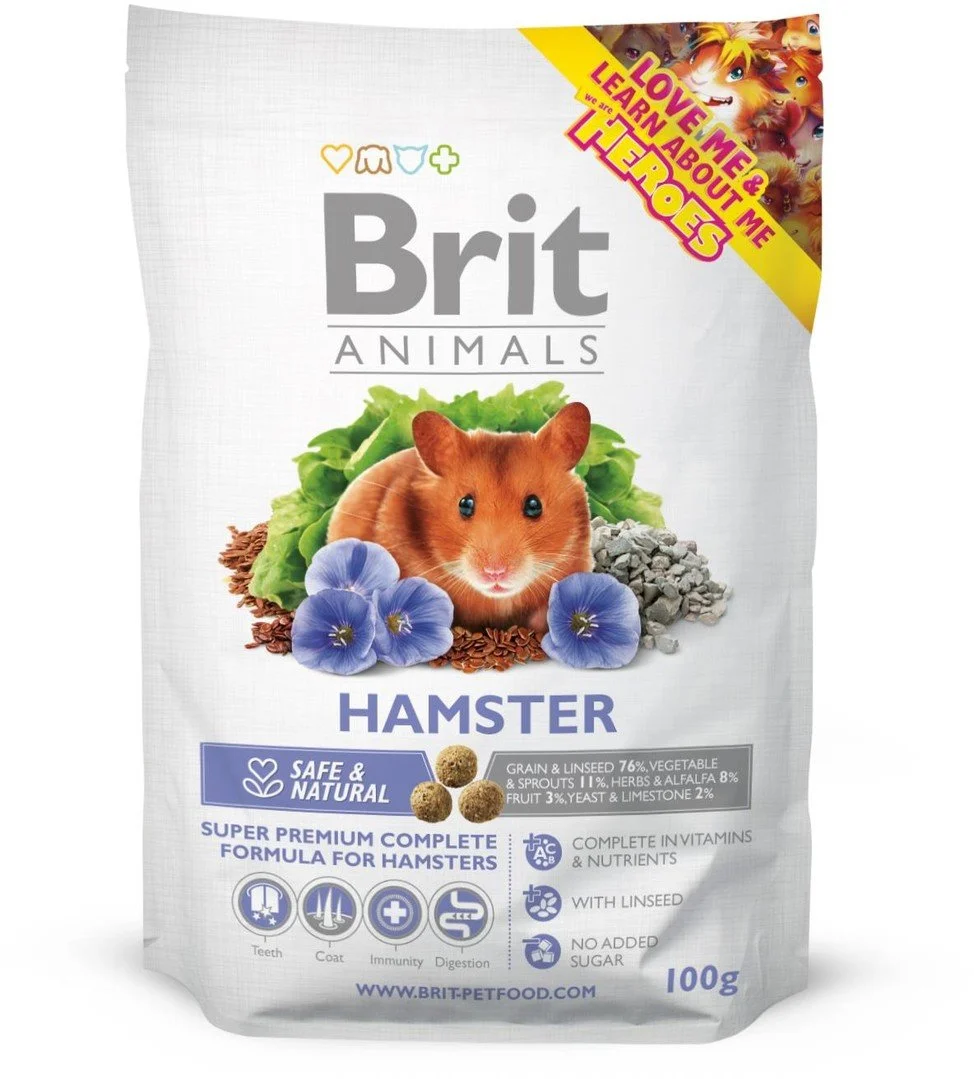 Brit Animals HAMSTER Complete 100g
