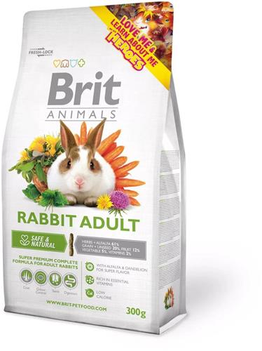 Brit Animals RABBIT ADULT Complete 300g