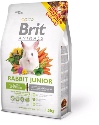 Brit Animals RABBIT JUNIOR Complete 1,5kg