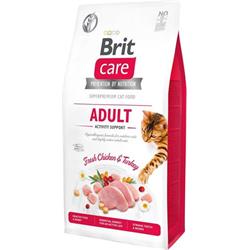 Brit Care Cat Grain-Free Adult Activity Support, 7kg granule pro kočky