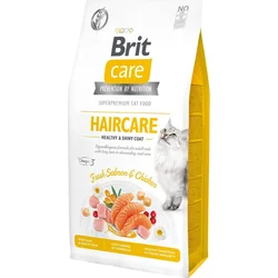 Brit Care Cat Grain-Free Haircare Healthy & Shiny Coat, 7 kg granúl pre mačky