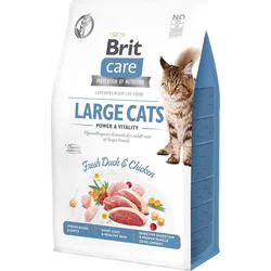 Brit Care Cat Grain-Free Large cats Power & Vitality, 0,4kg granule pro kočky