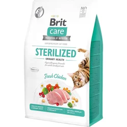 Brit Care Cat Grain-Free Sterilized Urinary Health, 0,4kg granule pre mačky